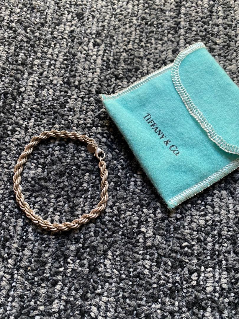 ティファニー　ツイストブレス　シルバー