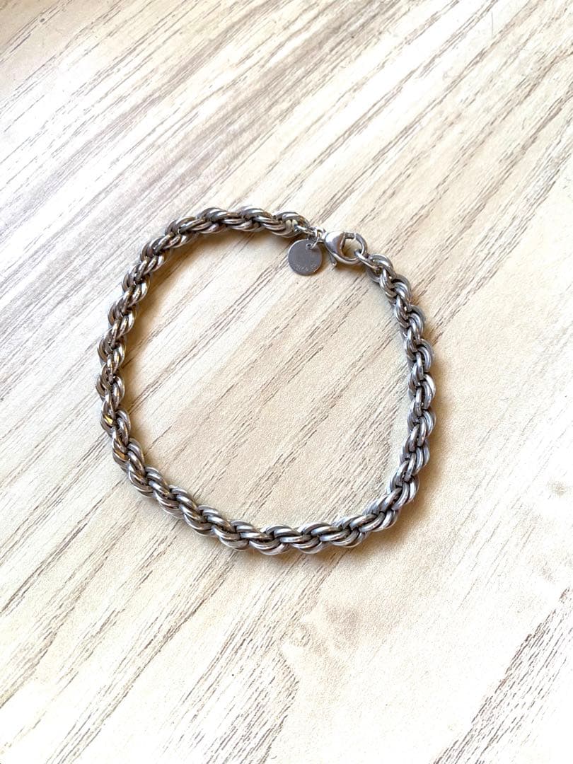 ティファニー　ツイストブレス　シルバー