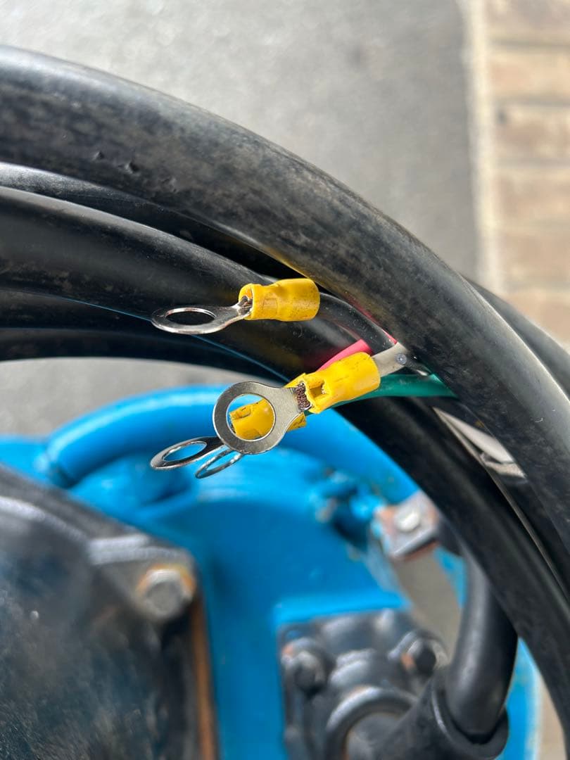 K2ツルミ一般工事排水用水中ポンプKRS-85.5 200V 50Hz 5kW5