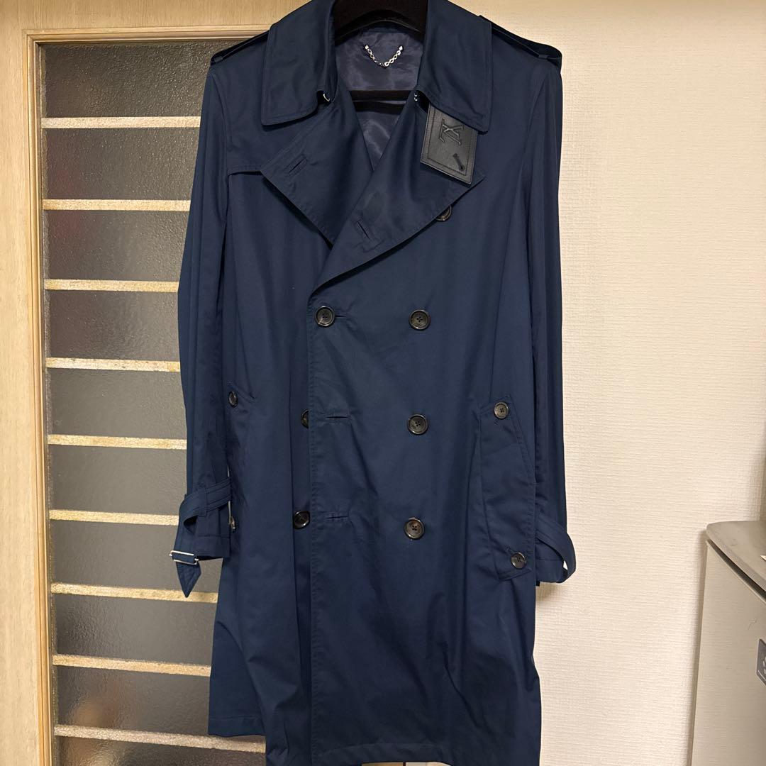 ルイ・ヴィトン ネイビー トレンチコート