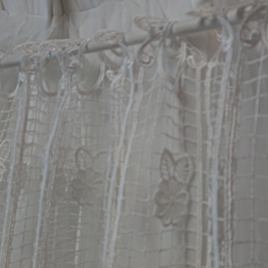 ❤️さえらお好きなお方へ❤️可愛い❤️総刺繍❤️カフェカーテン❤️