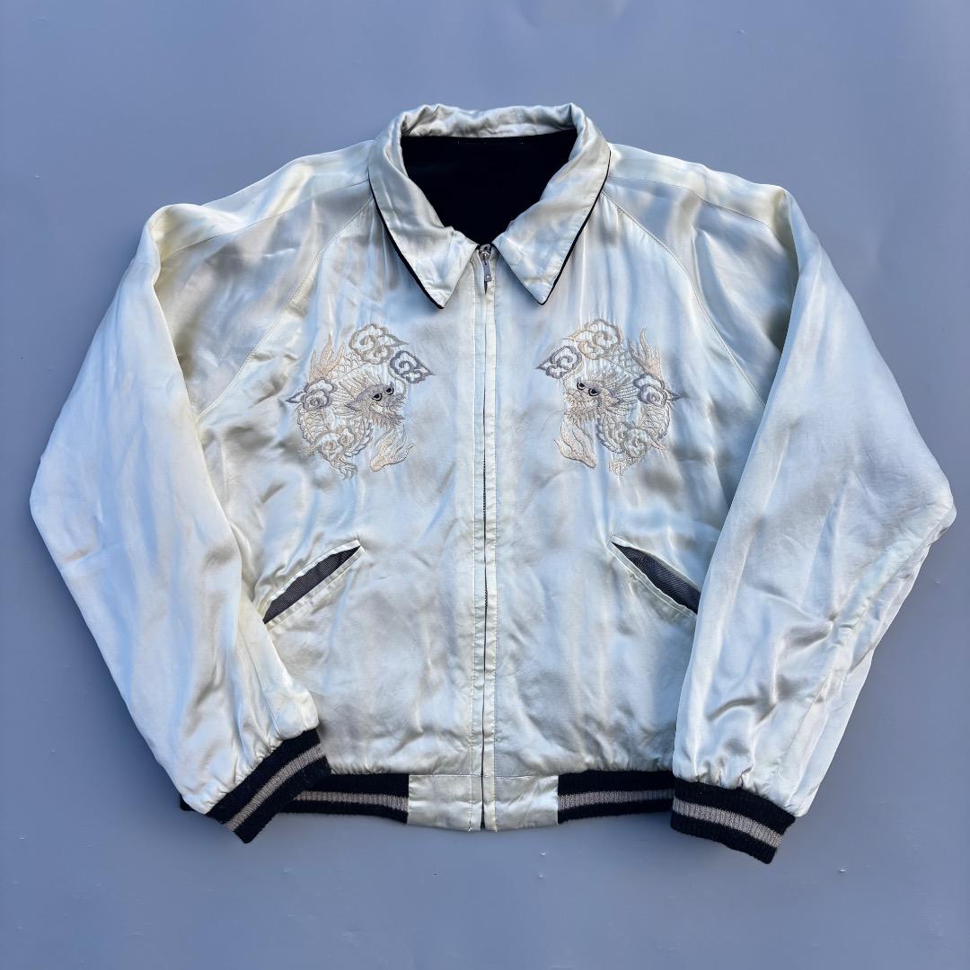 テーラー東洋 スカジャン 港商スペシャル 別珍 髑髏 特大 TT15197