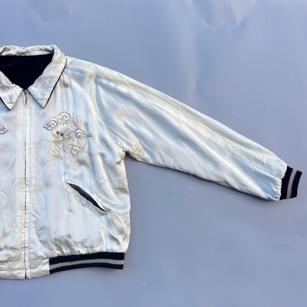 テーラー東洋 スカジャン 港商スペシャル 別珍 髑髏 特大 TT15197