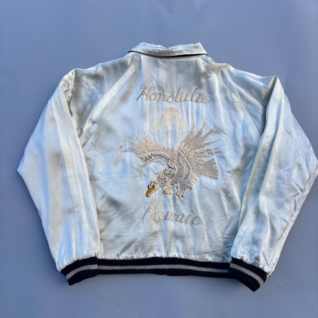 テーラー東洋 スカジャン 港商スペシャル 別珍 髑髏 特大 TT15197