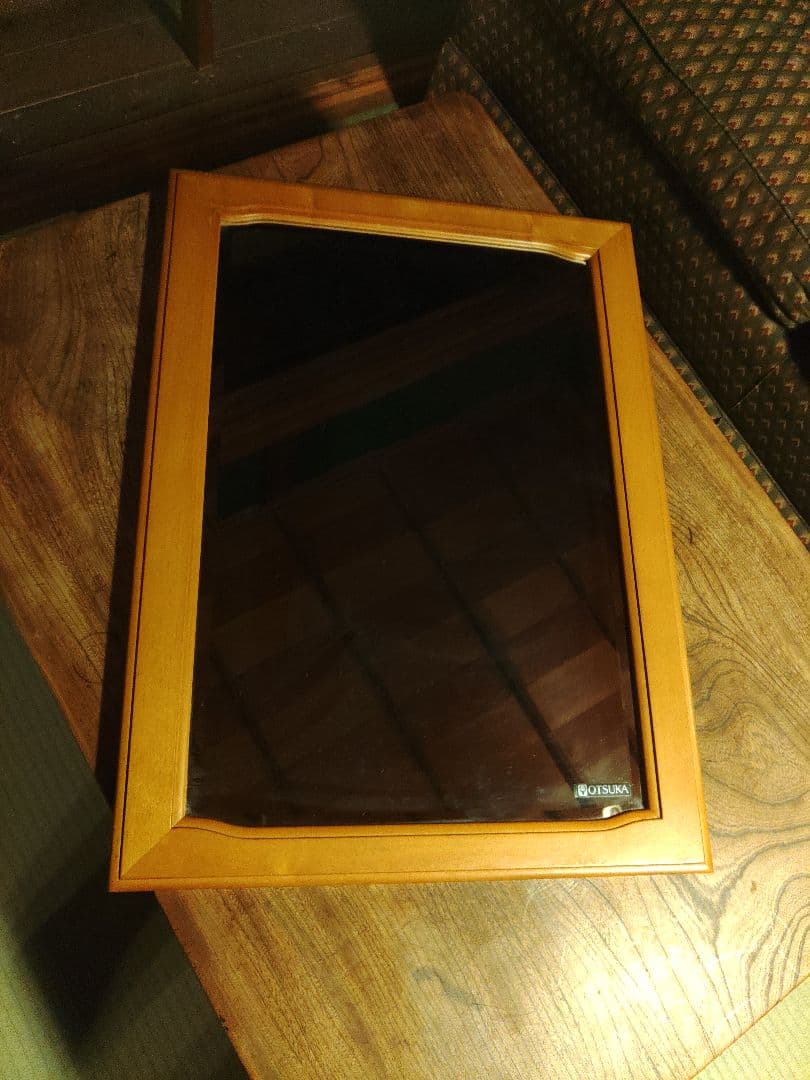 希少　OTSUKA ウォールミラー　 サクラ　大塚家具　壁掛け鏡　アンティーク