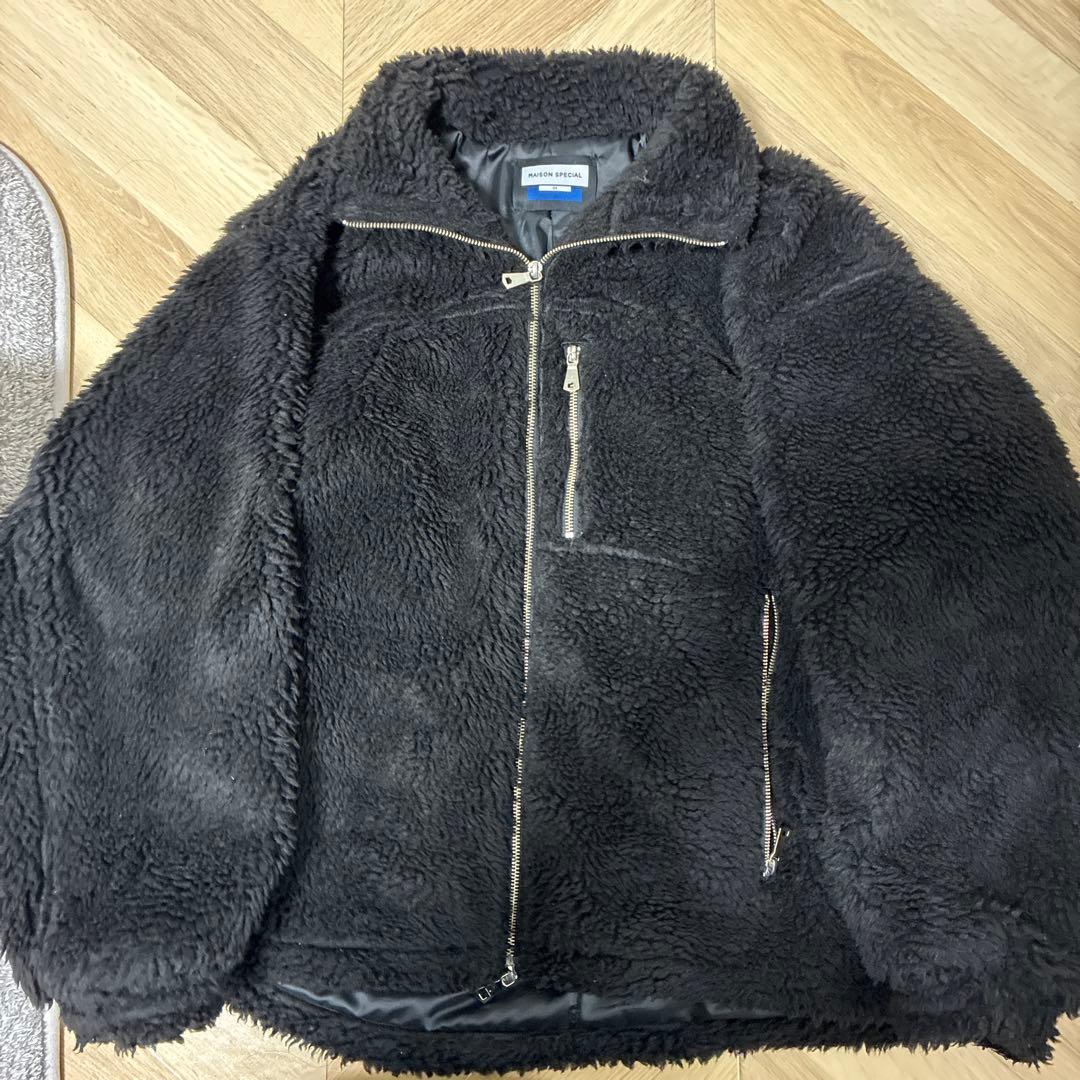 MAISON SPECIAL boa blouson ボアブルゾン アウター