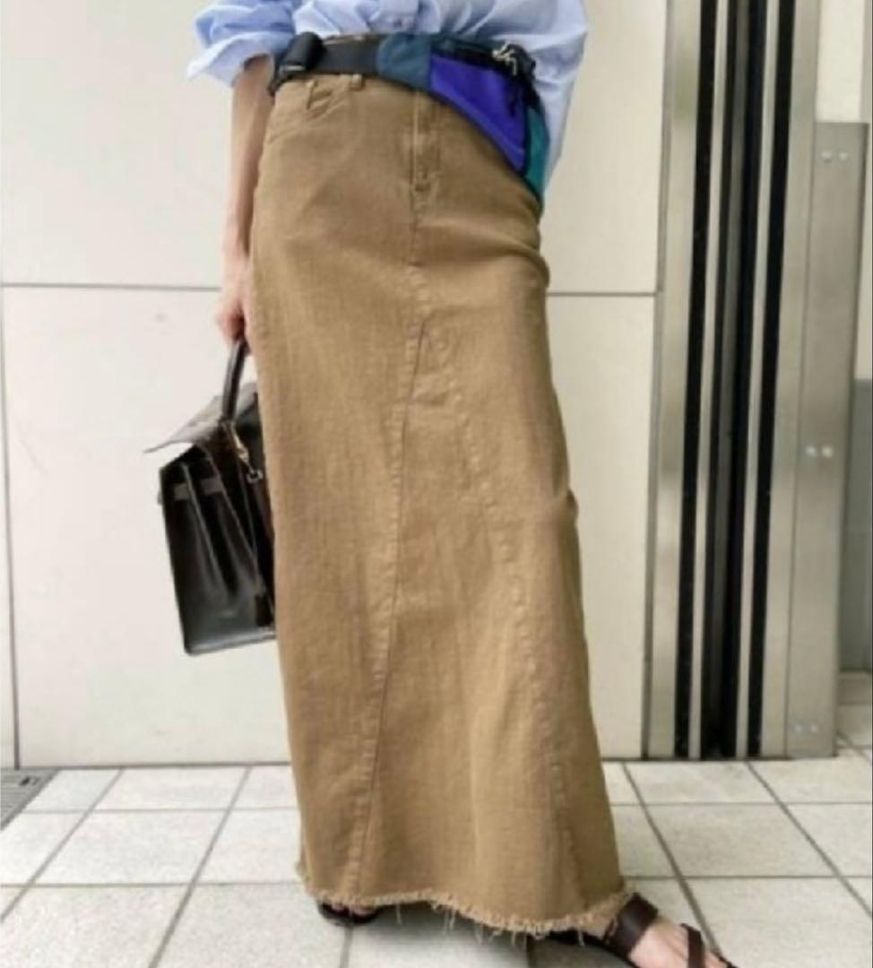 アパルトモンGOOD GRIEF!A Line Fringe Hem Skirt