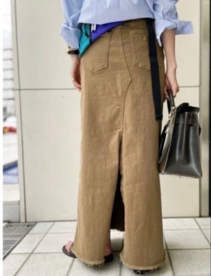 アパルトモンGOOD GRIEF!A Line Fringe Hem Skirt