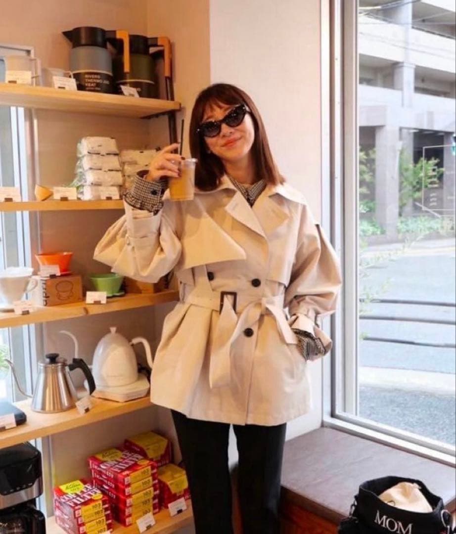 rosymonster ミドルトレンチコート