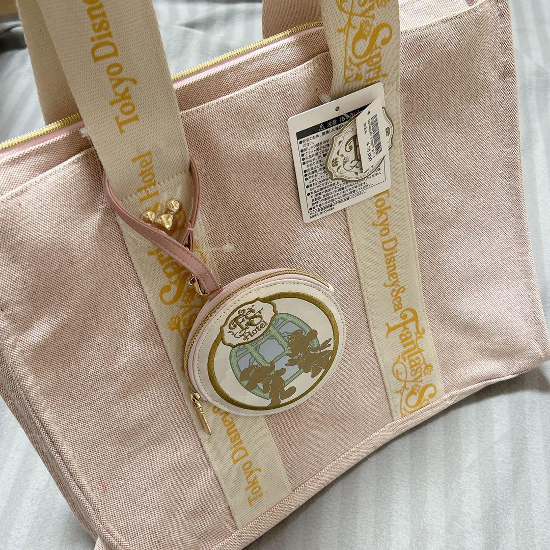 未使用　ファンタジースプリングスホテル　トートバッグ　ポーチ　ショルダーバッグ