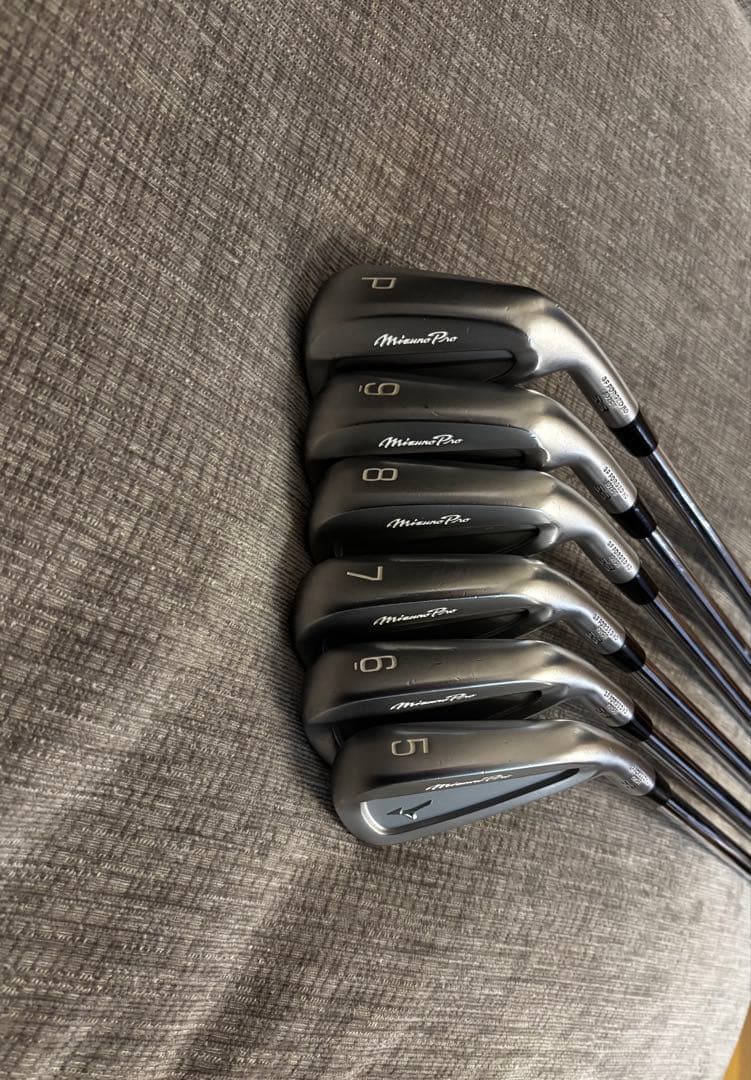 MizunoPro s-3 6本(5〜P)プロジェクトX6.0 2°アップライト