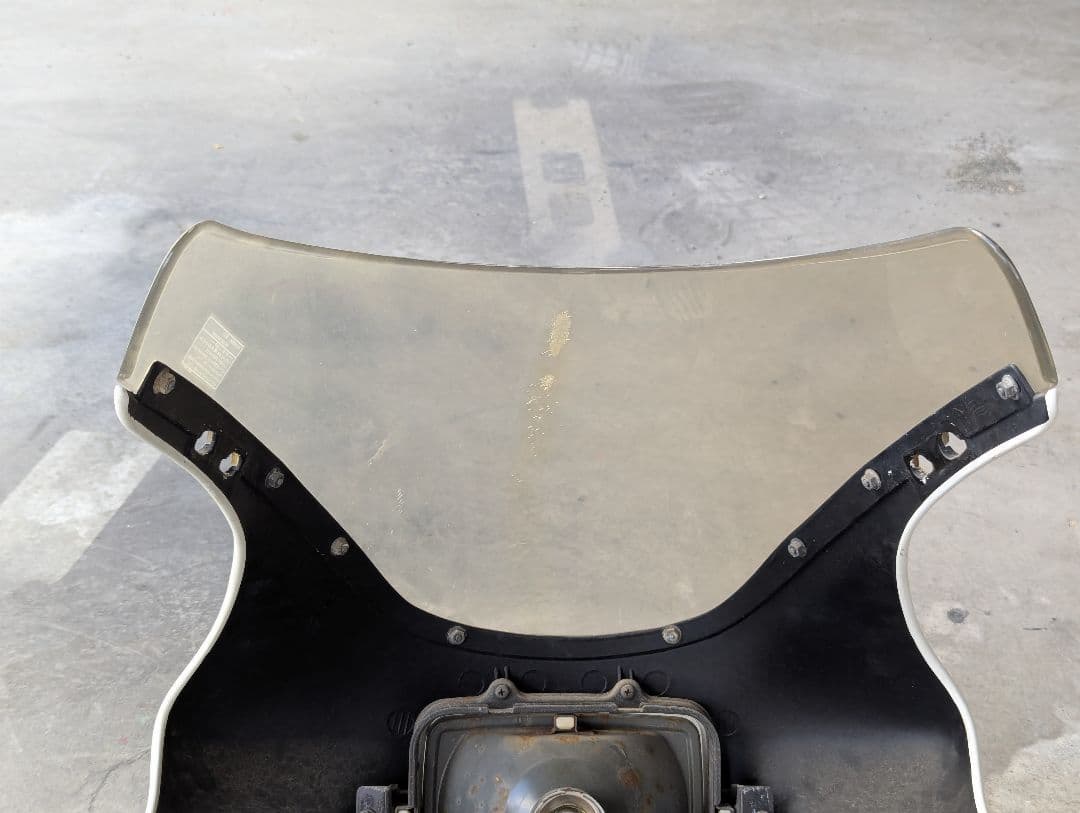 MC11 NS250R アッパーカウル 　ステー付き