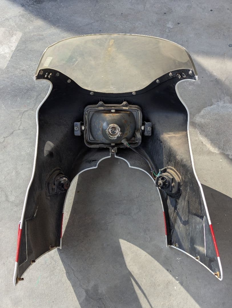 MC11 NS250R アッパーカウル 　ステー付き