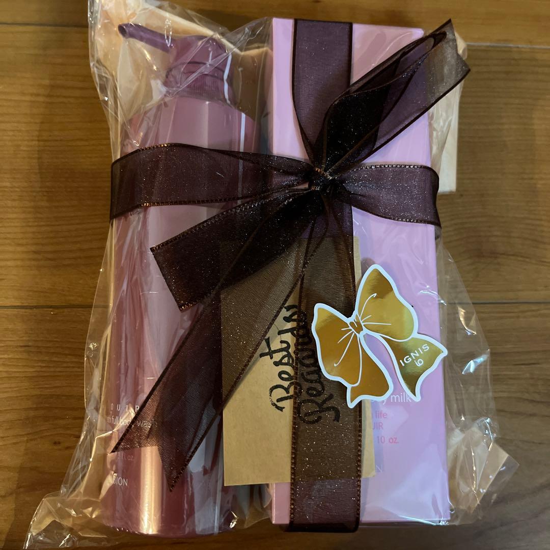 アルビオンのボディーウォッシュとボディーミルク