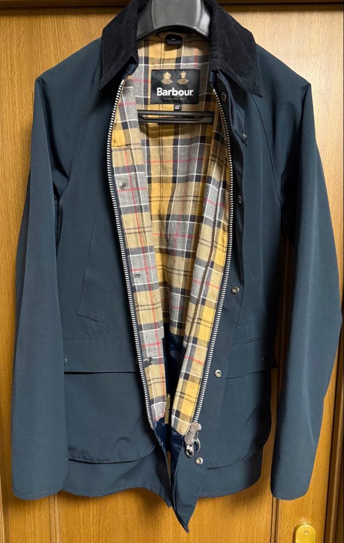 Barbour bedale SL ネイビー ノンオイル