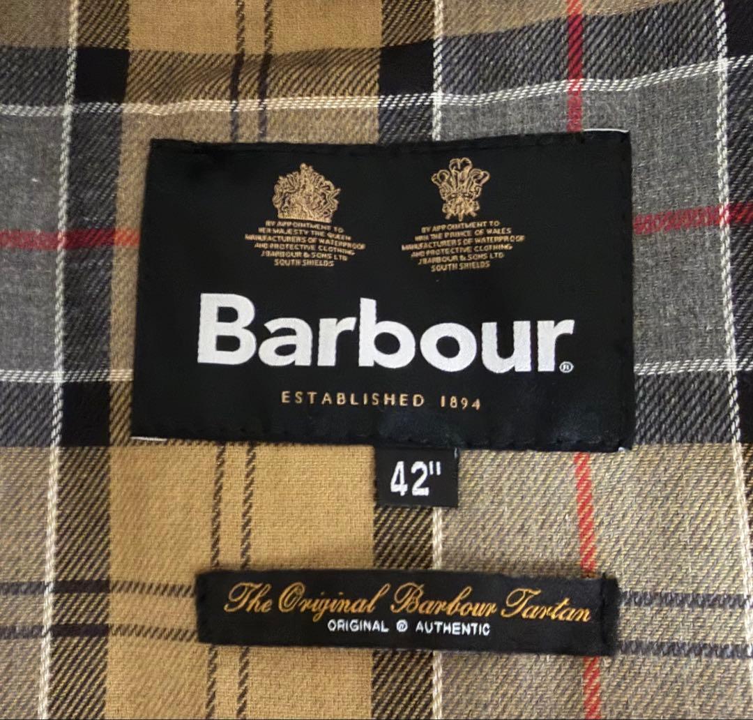 Barbour bedale SL ネイビー ノンオイル