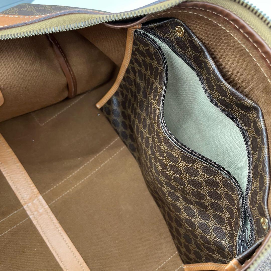 [鑑定済] CELINE セリーヌ ヴィンテージ マカダム ボストンバッグ