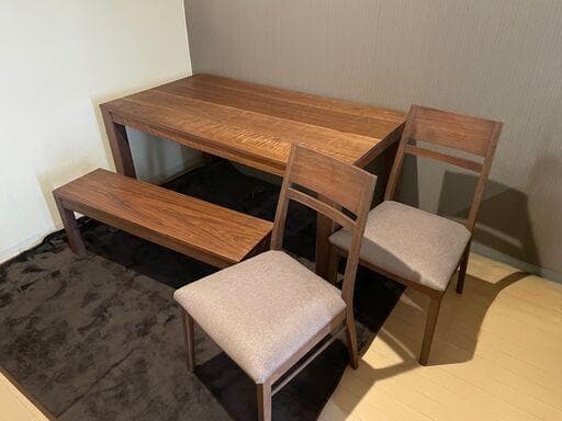 【引取り限定　東京都荒川区】ダイニングテーブルセット