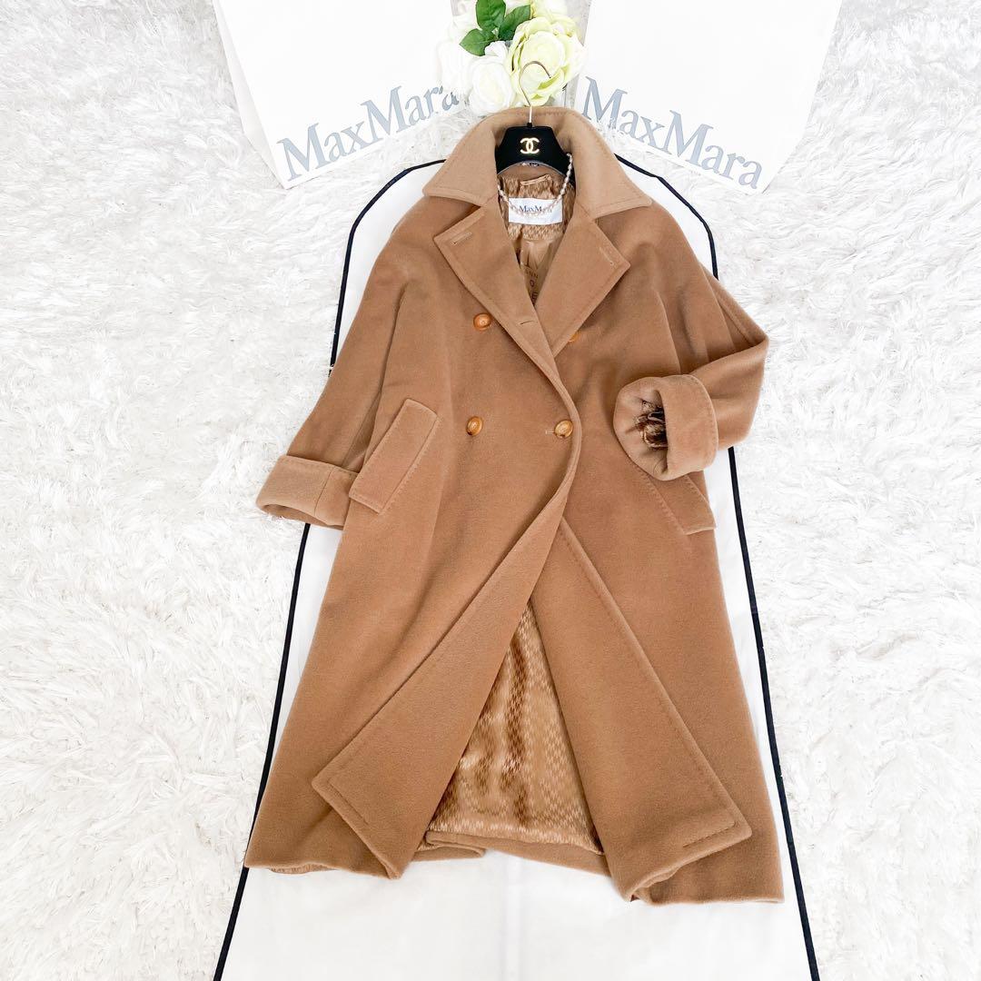 ★美品★マックスマーラ MaxMara ファーストライン カシミヤコート★