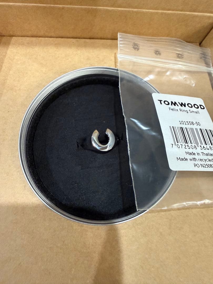 TOM WOOD トムウッド Felix Small リング　50