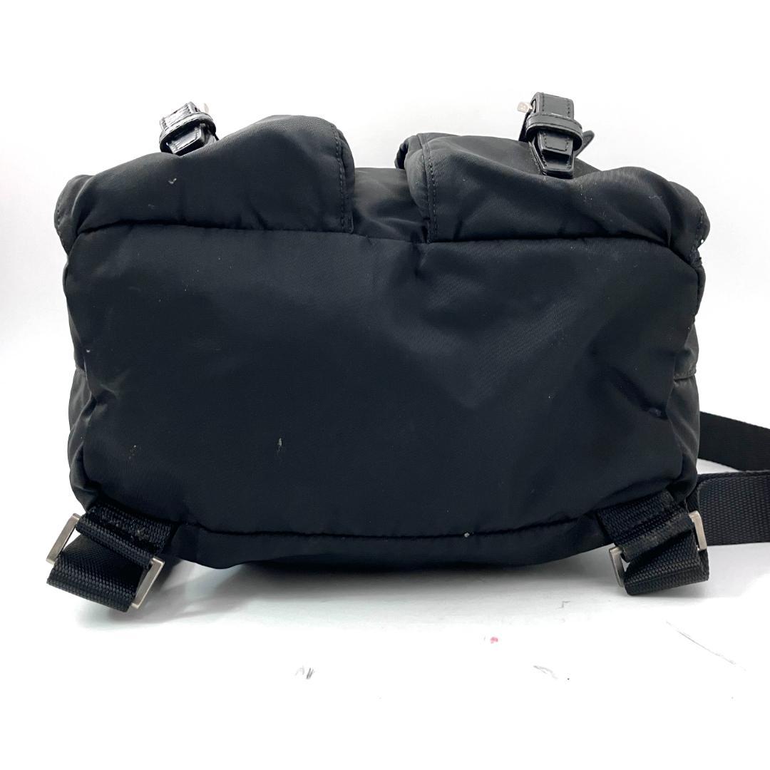 PRADA 3113 プラダ リュックサック バックパック ポコノ 黒