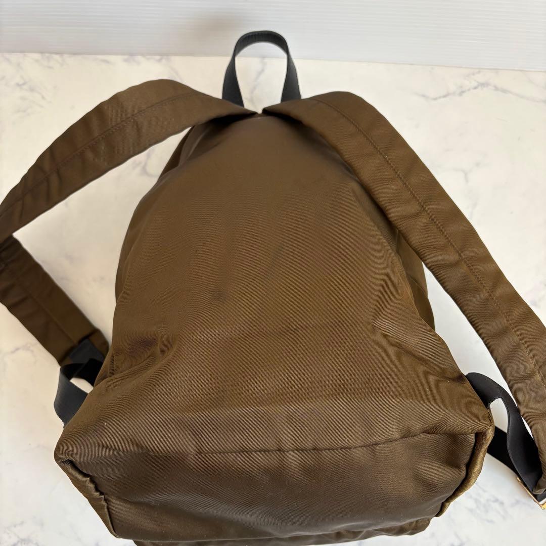 美品 TOCCA トッカ リボン リュック 定価2.7万円バックパック カーキ