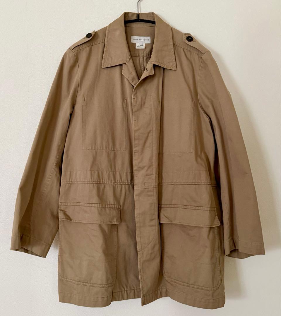 DRIES VAN NOTTEN ジャケットコート　ベージュ
