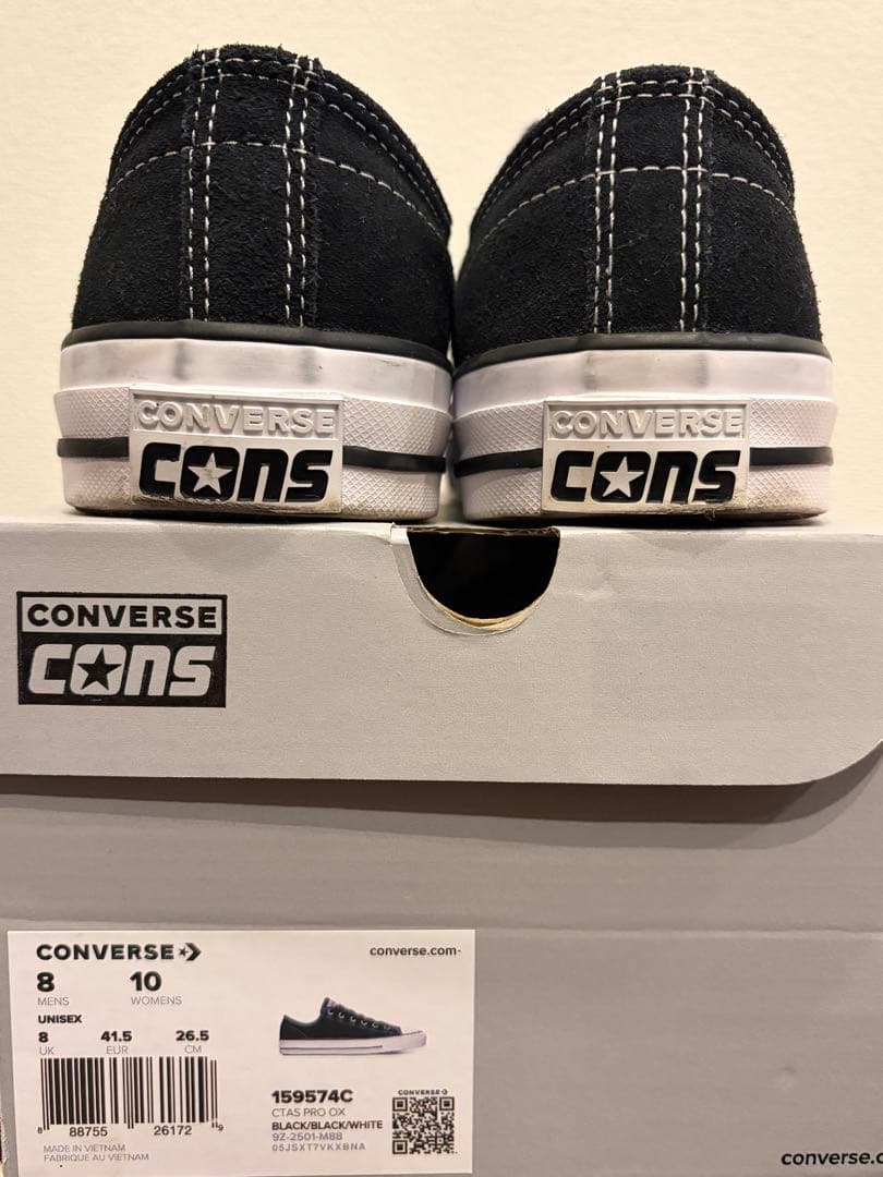 美品 CONVERSE CTAS PRO LOW SHOES CONS 26.5