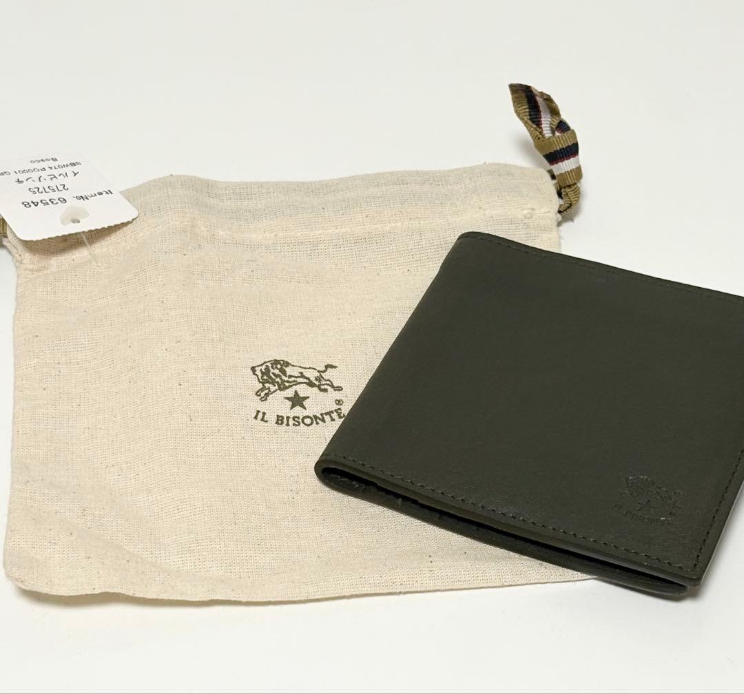 ゴルビー　新品　イルビゾンテ　二つ折り　財布　札入れ　カード