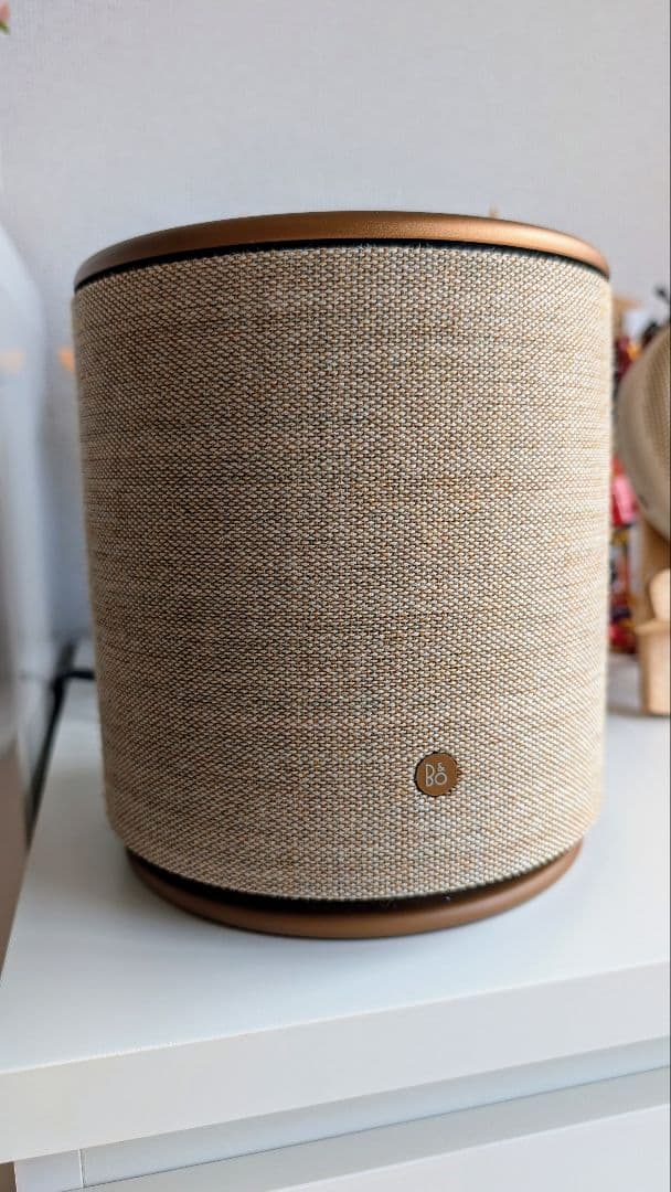 ワイヤレススピーカー ベージュ