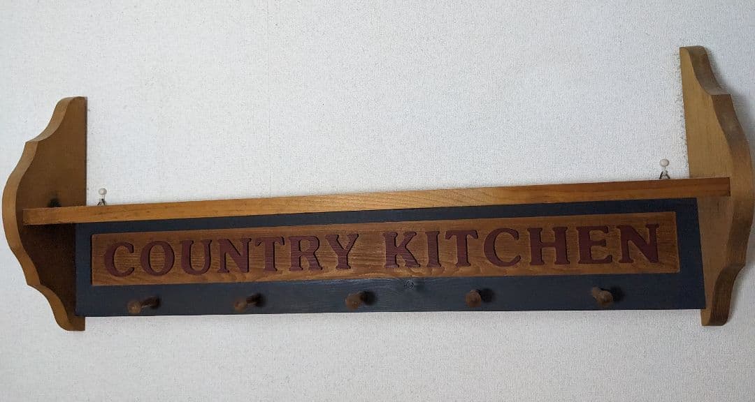 カントリ雑貨　ウッドシェルフ