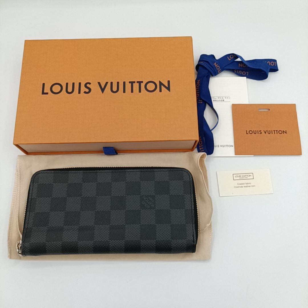 ルイヴィトン ダミエ グラフィット ポルトフォイユ　ヴァスコ 長財布　箱・袋付き