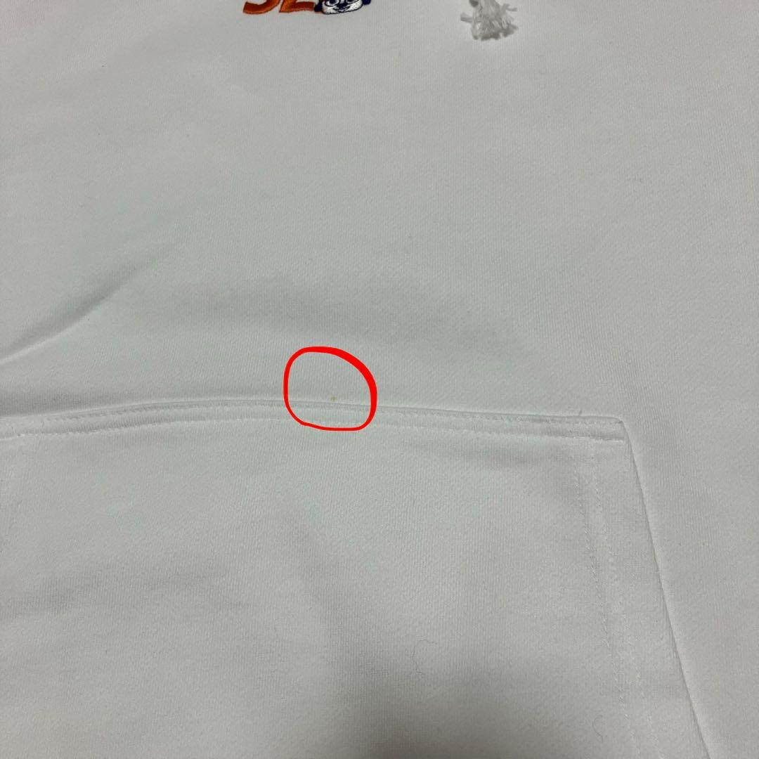 新品 希少 WIND AND SEA パラッパラッパー コラボ パーカー M 白