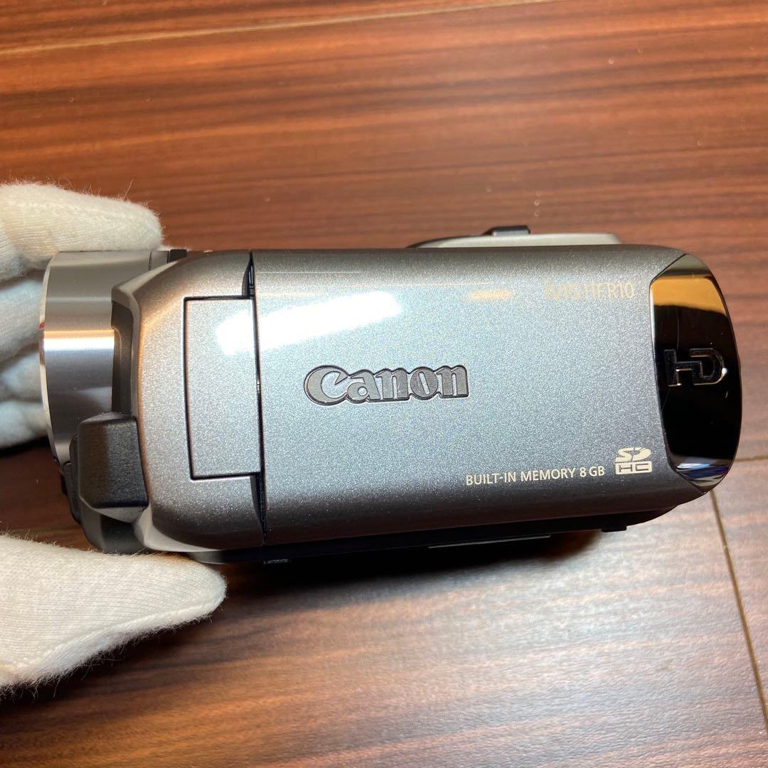 Canon デジタルビデオカメラ iVIS HF R10 ほぼ新品 3462