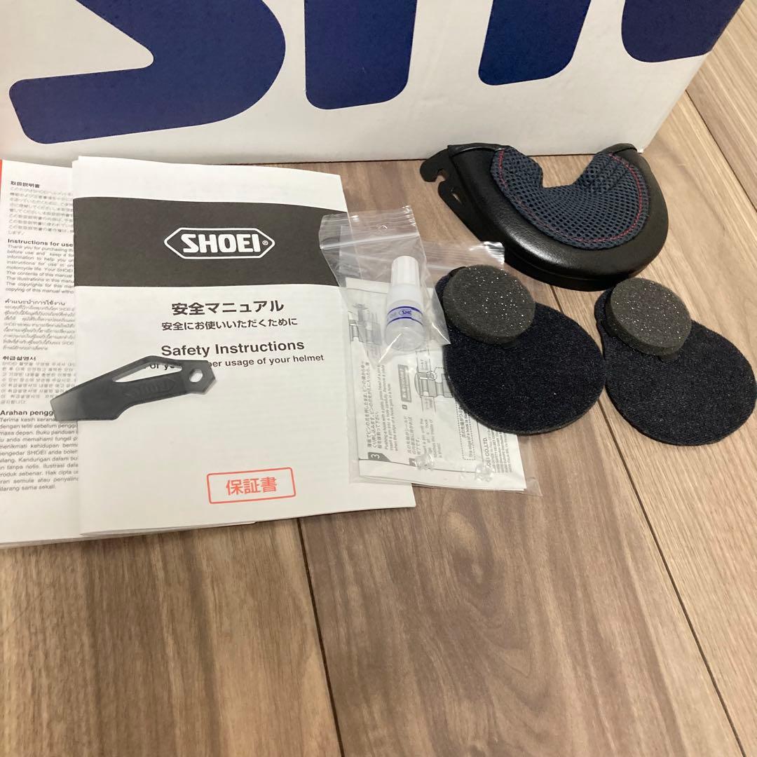 SHOEI フルフェイスヘルメット GT–Air2 ホワイトゴールド　Lサイズ