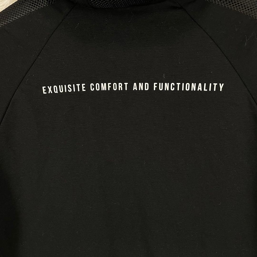 LUXE/R ジャージ　パーカー　セットアップ　M ブラック