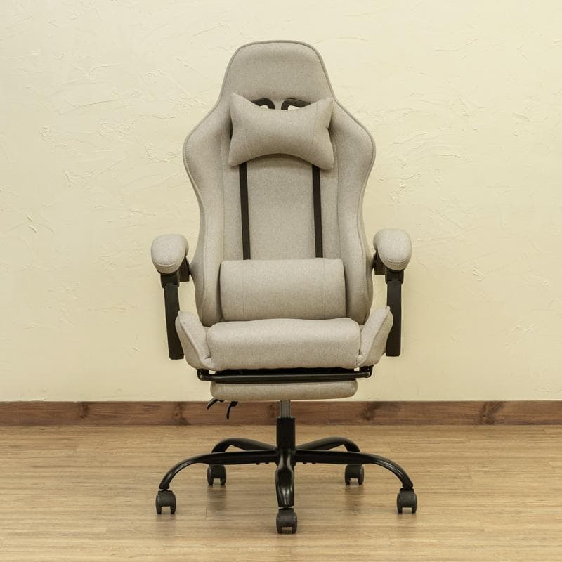 《新品・送料無料》ファブリック　ゲーミングチェア　BE/BL/DBR/GR