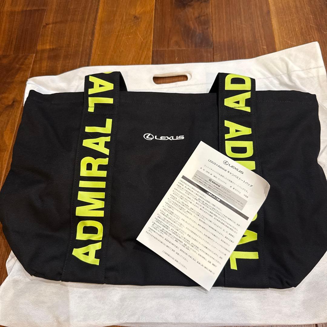 LEXUS×Admiral キャンバストート
