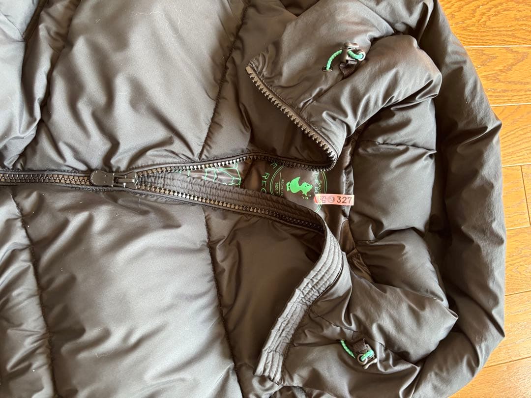 SAVE THE DUCKセーブザダックパフコート ブラックMサイズ