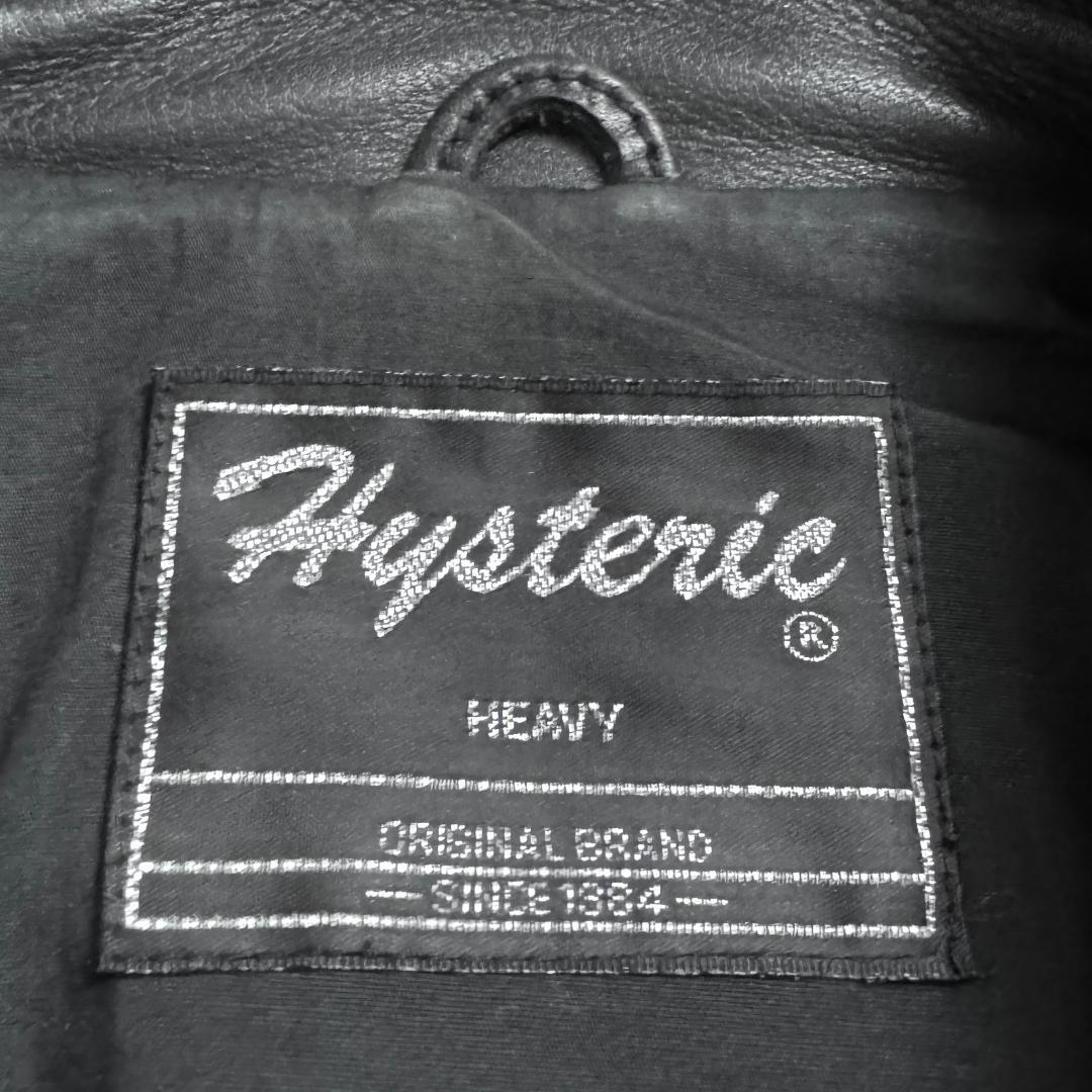 【美品☆激レアモデル】ヒステリックグラマー ダブルレザージャケット