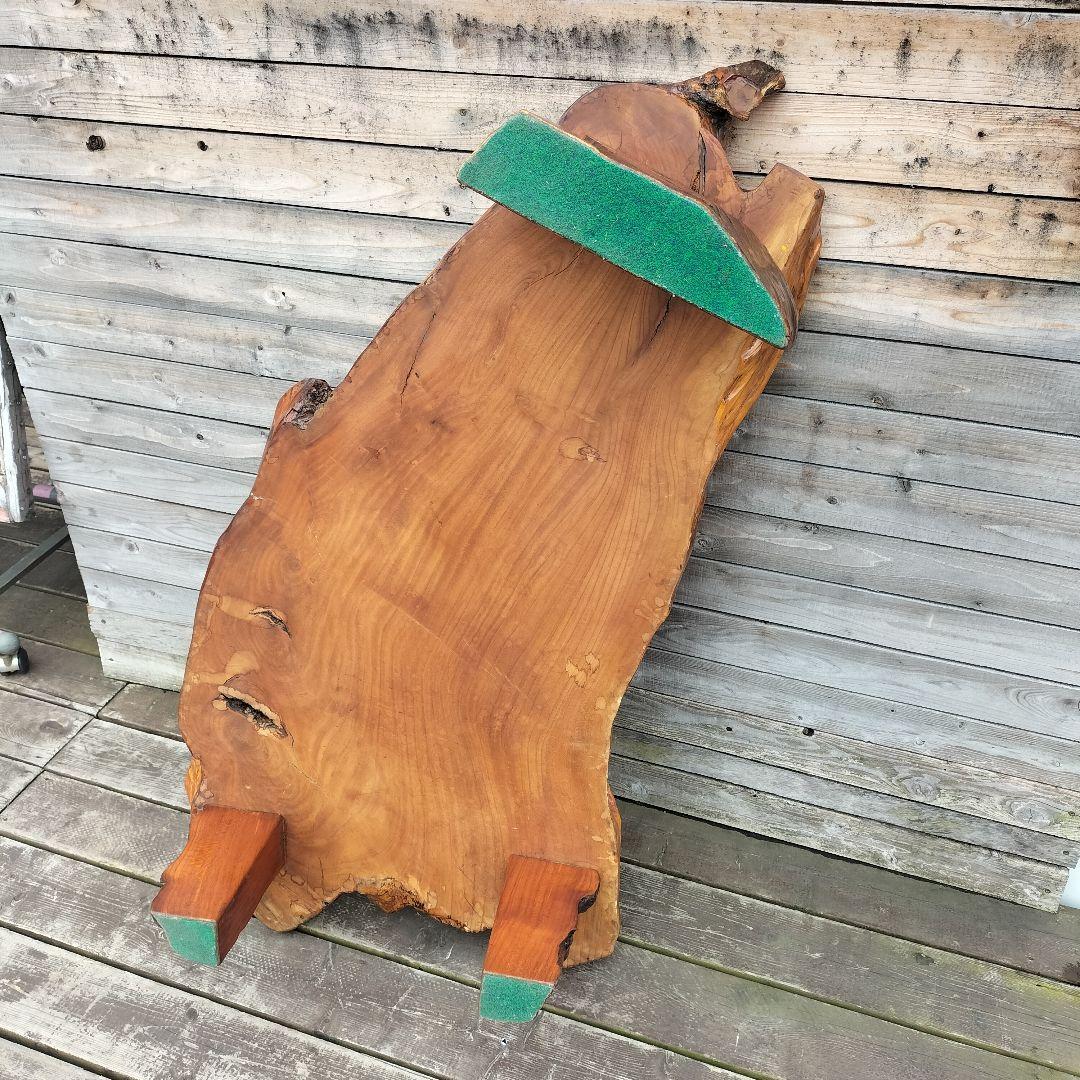 M♦あやか送料込　一枚板　ローテーブル　センターテーブル　一点もの