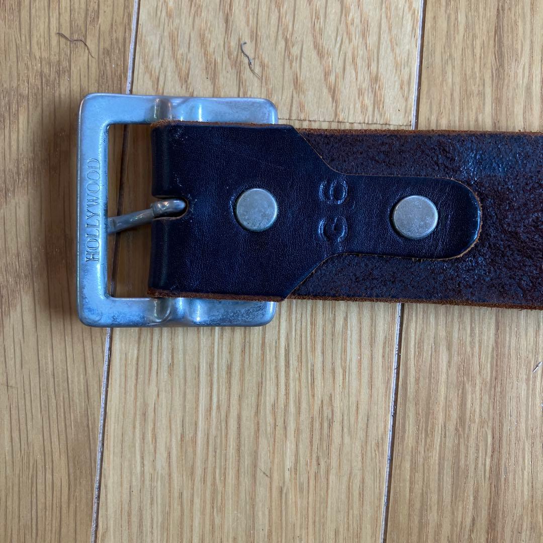 HTC スタッズベルト　ブラウン