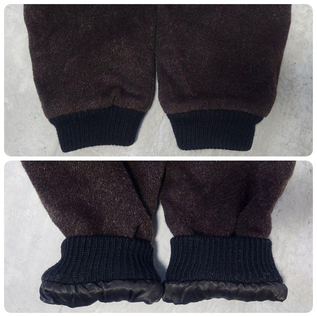 【名作】アニエスベーオム ウール モヘヤ ジップブルゾン 八の字 riri