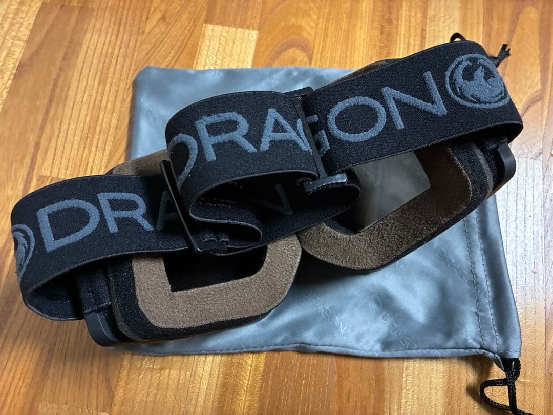 DRAGONドラゴンDX3Lゴーグル ルーマレンズ ダークスモーク ブラック 黒