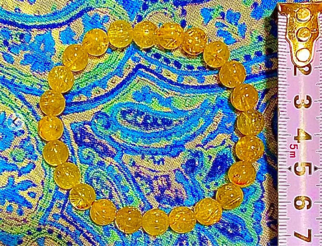 金運爆上げ　特別祈祷　世界的な金運アップ！５mm珠　高級ルチルクォーツ　高野山