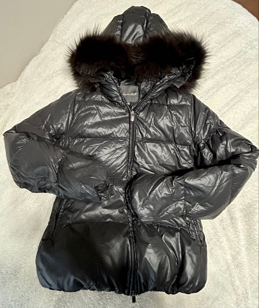 DUVETICA デュべティカ ファー付き　ショート丈ダウン 40