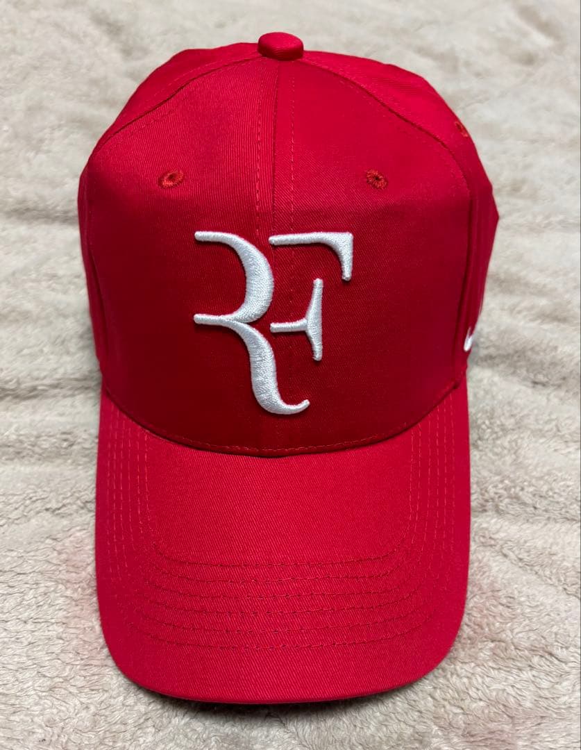 NIKE RF赤CAP ナイキ製 フェデラー【RF CAP】 RED/WHITE