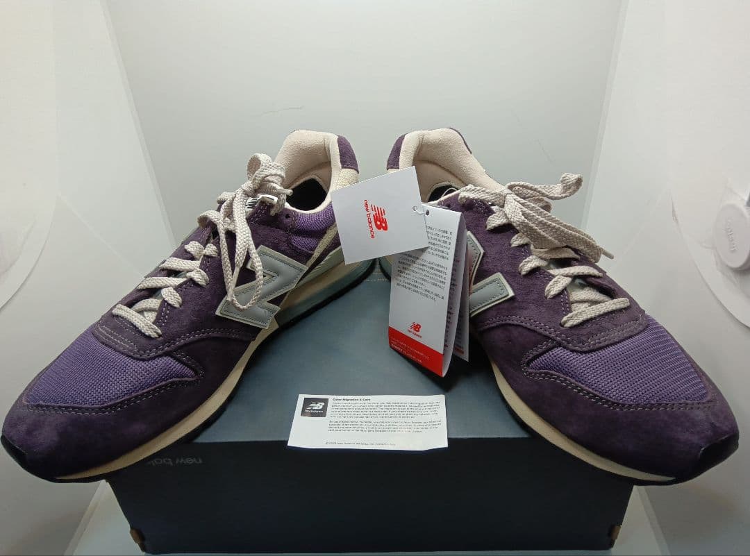 新品★ニューバランスCM996RW2パープル紫27.5cm