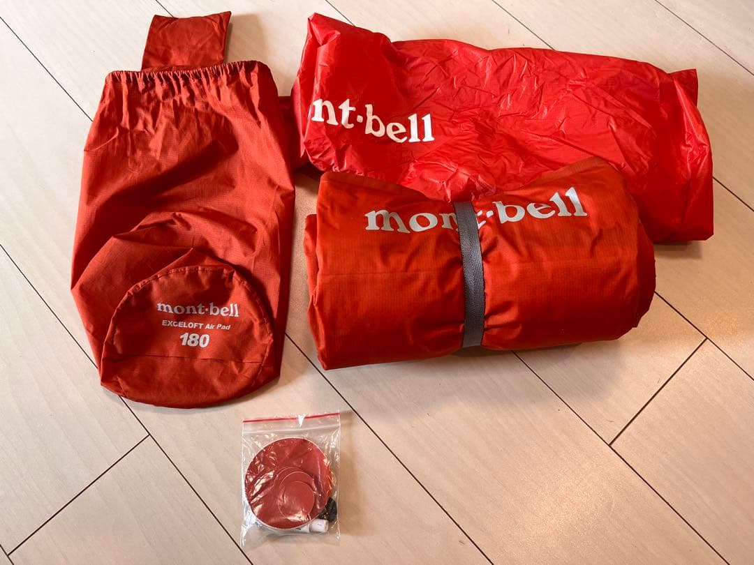 エクセロフト エアパッド 180 ポンプバッグ付