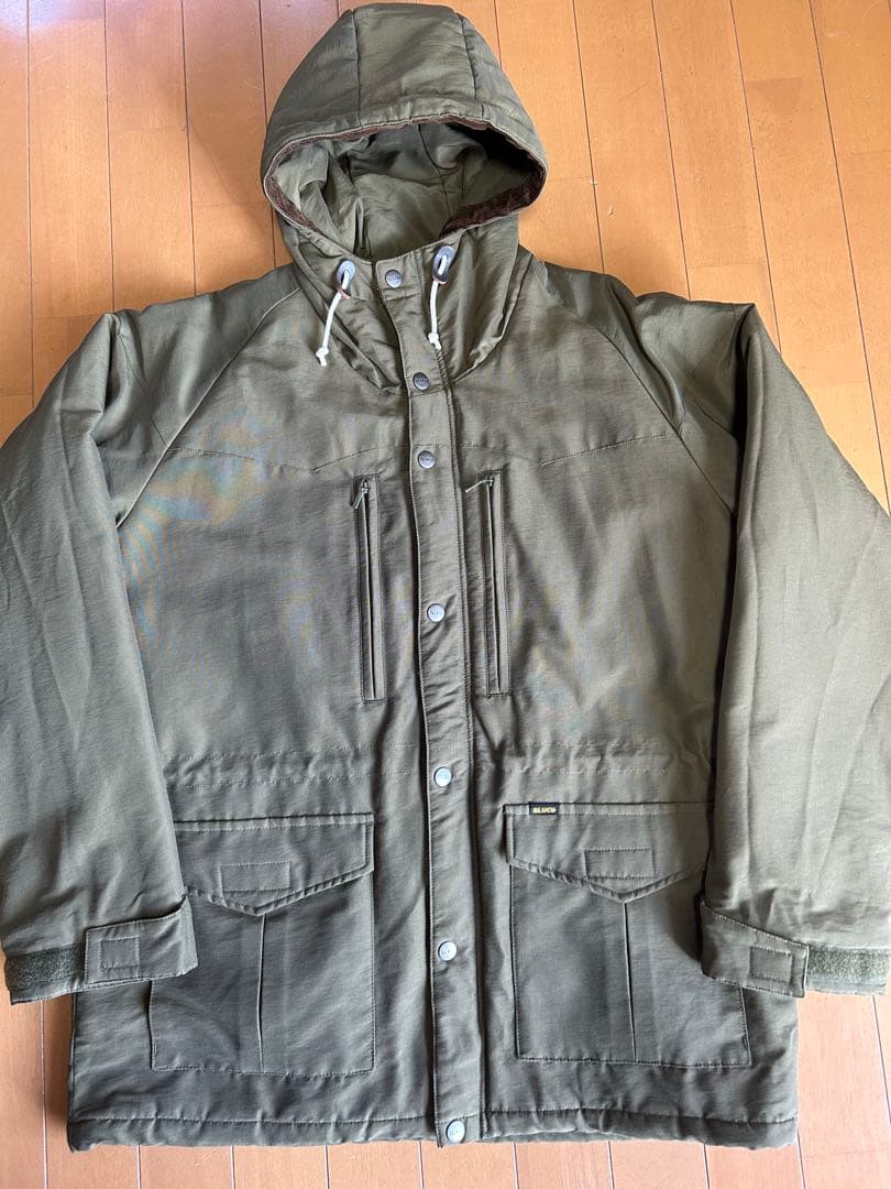 ブルコ bluco マウンテンパーカー 60/40 カーキ M